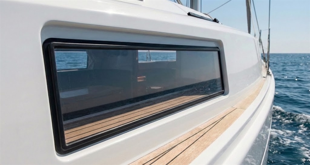 Bådruder - Støbt akryl