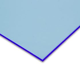Blå Akryl Fluorescerende