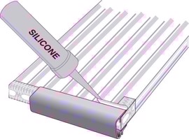 Vandnæsen 16mm silikone