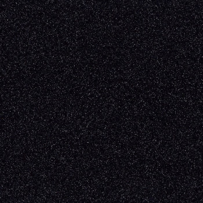 Deep Black Quartz Corian plade 12 mm