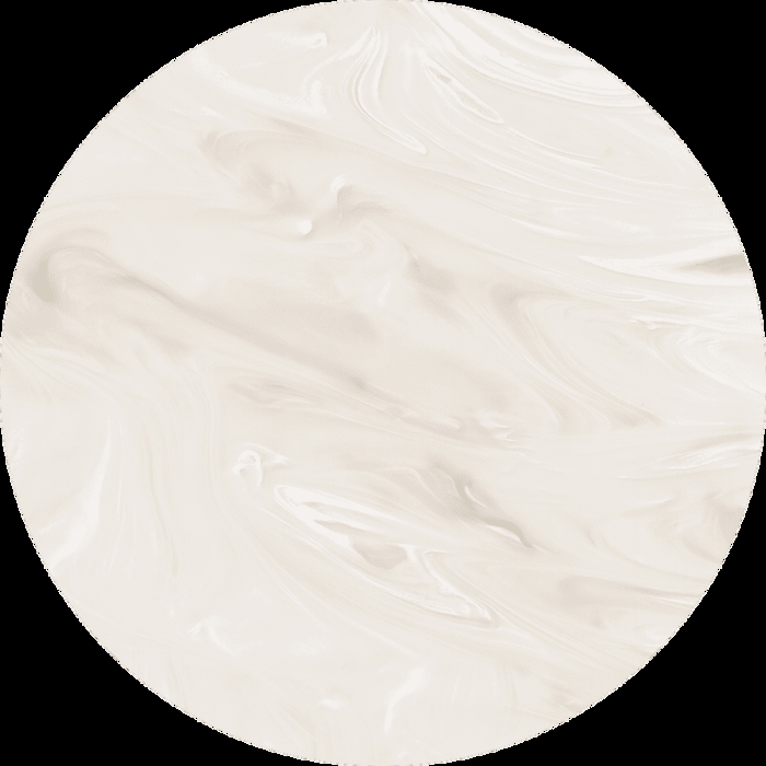 Sand Storm Corian rund plade 12 mm