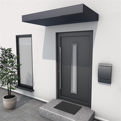 gop Entrétag Block BS 160 - Led Aluminium Antracit