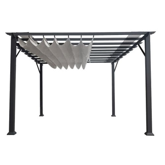 Florida Pergola Grå 12 m2