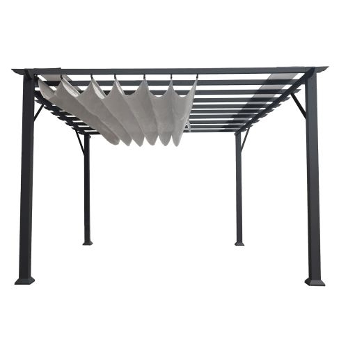 Florida Pergola Grå 12 m2